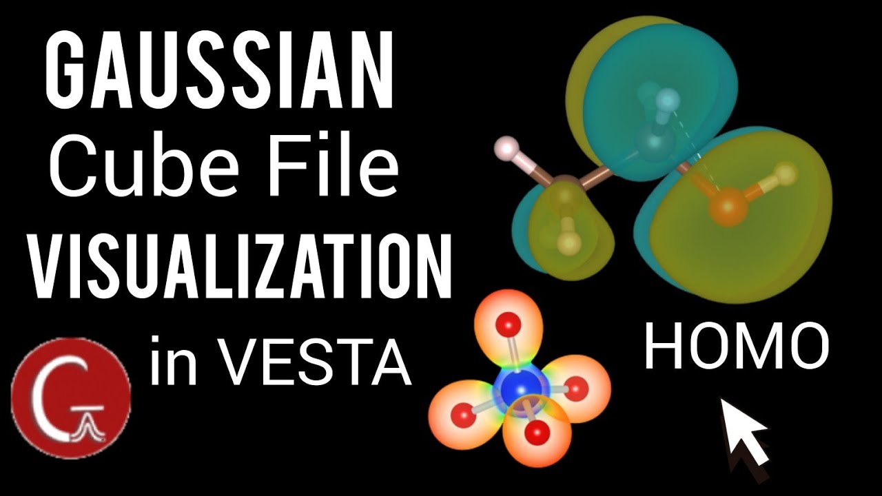 VESTA Tutorial - 13 Gaussian Cube File Visualization in VESTA