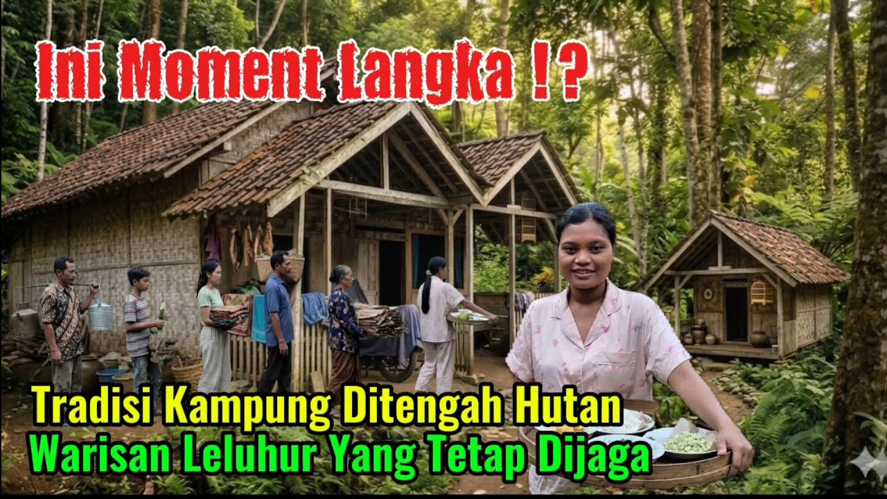 JARANG ORANG TAU !! HANYA SETAHUN SEKALI TRADISI INI DILAKUKAN WARGA KAMPUNG