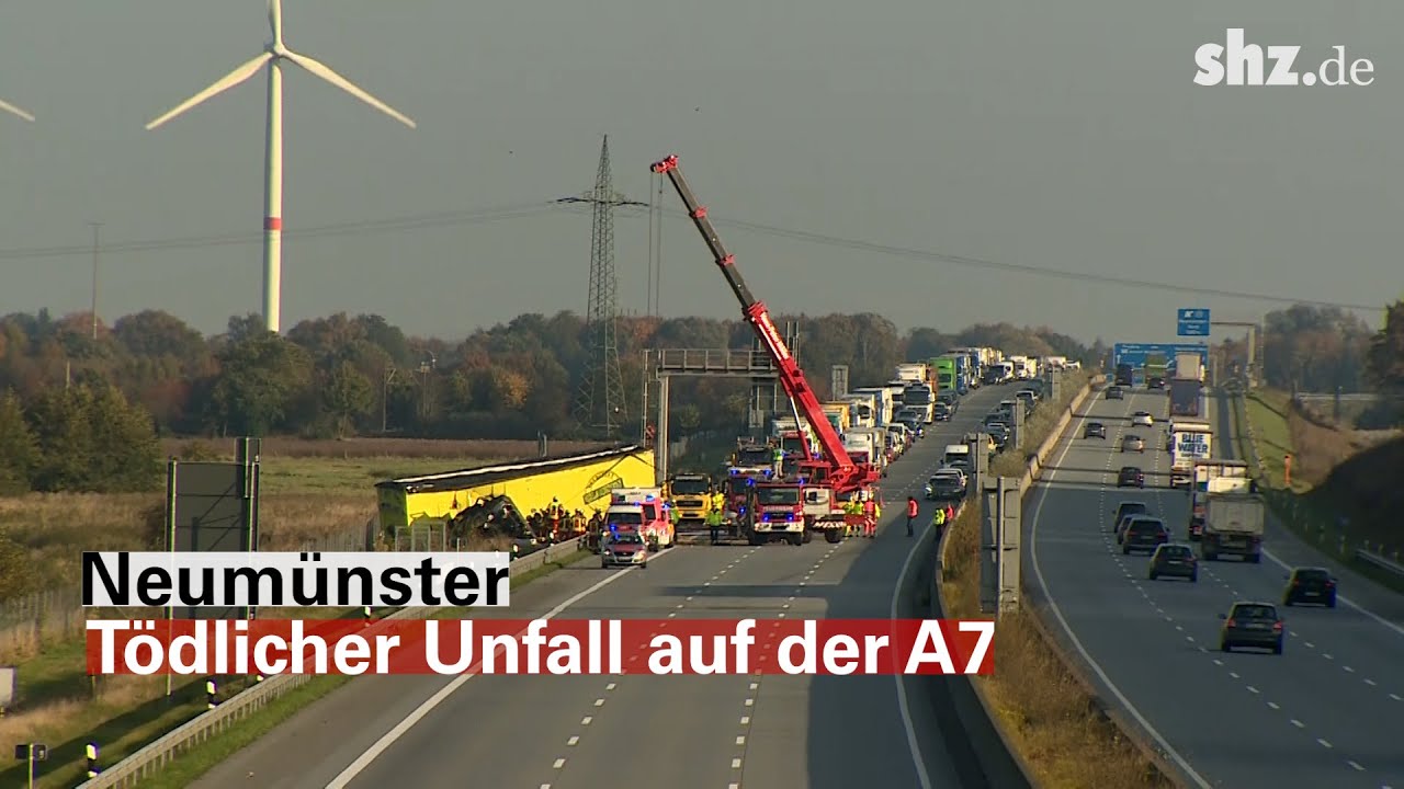 Tödlicher LKW-Unfall bei Neumünster