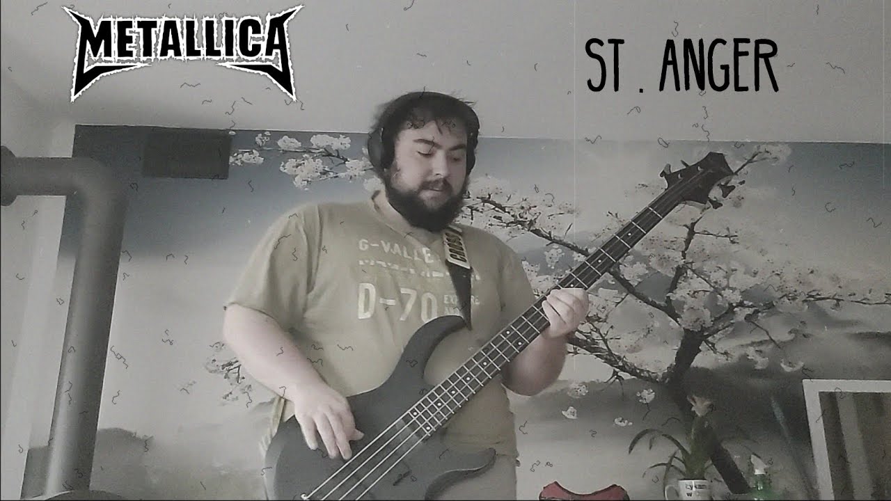 Metallica - St. Anger (bass cover + tabs in description)