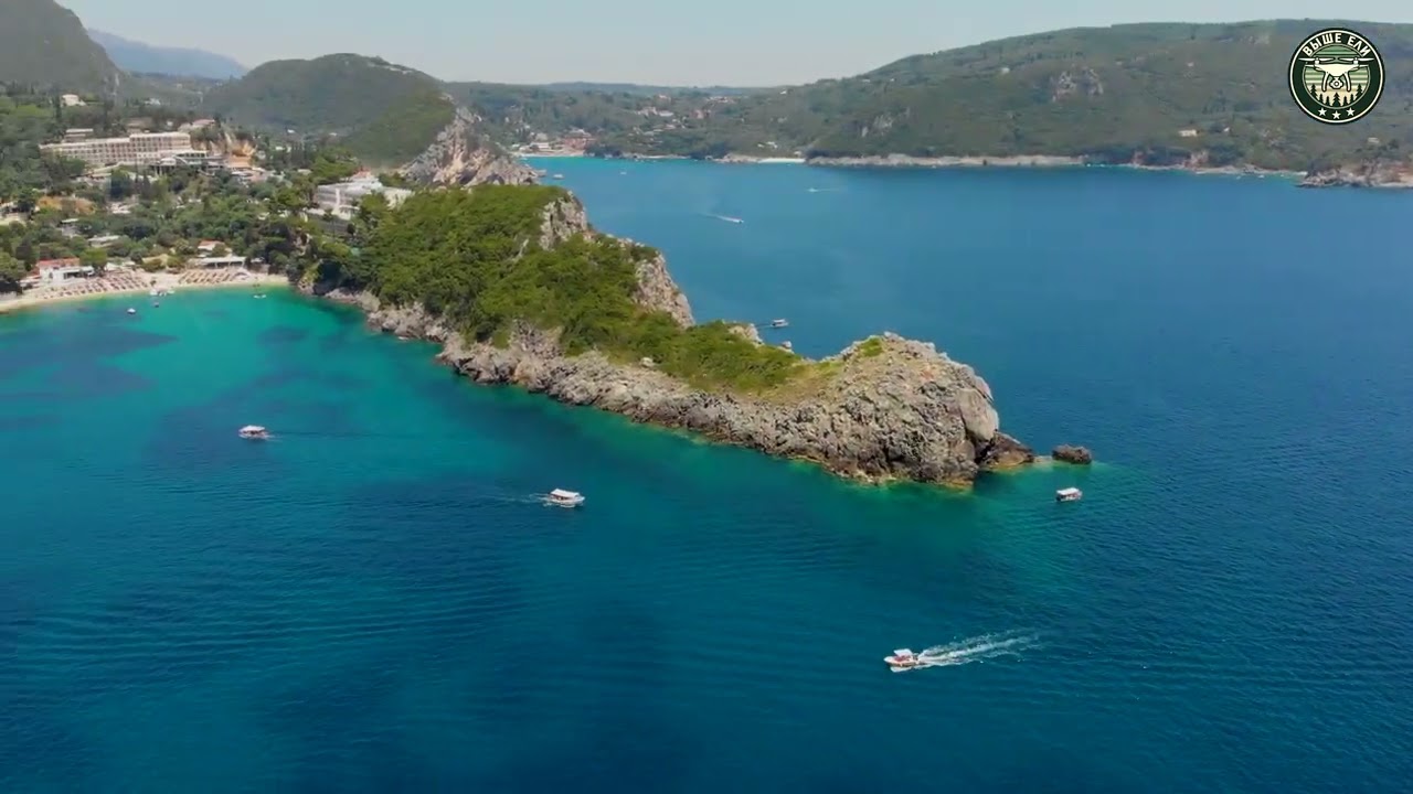 Palaiokastritsa, Corfu 🇬🇷 | Греция с высоты дрона