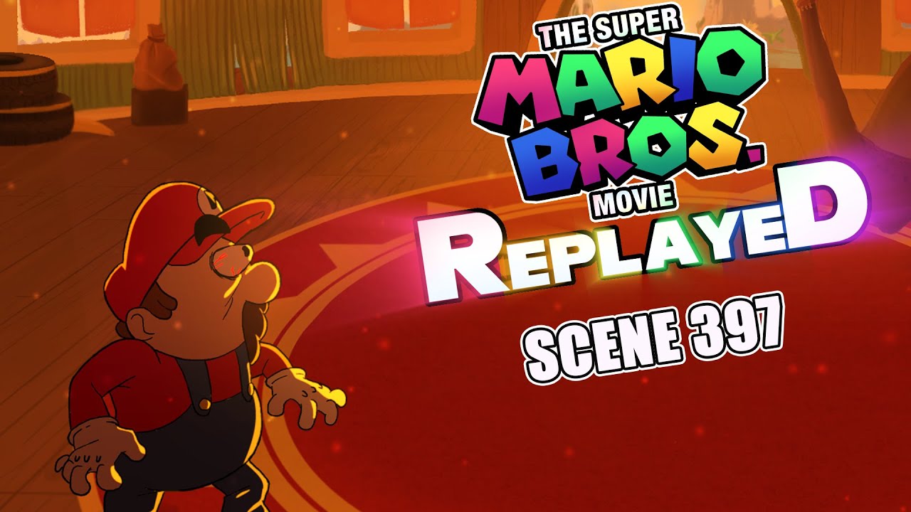 The Super Mario Bros. Movie Replayed: Scene 397 Process