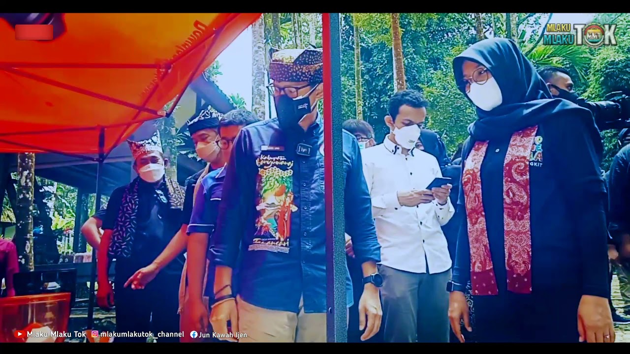 MENTRI SANDIAGA UNO BARENG BUPATI IPUK | Ke Desa Wisata Tamansari | Sendang Seruni.