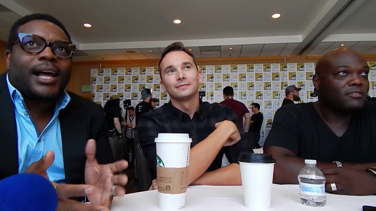 Chad L. Coleman(Klyden), Mark Jackson(Isaac), Peter Macon(Lt. Cmdr Bortus) talk The Orville at SDCC
