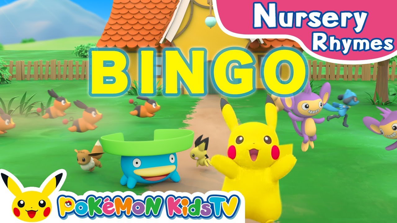 Pok&eacute;mon Spelling Song (BINGO) | Nursery Rhyme | Kids Song | Pok&eacute;mon Kids TV​