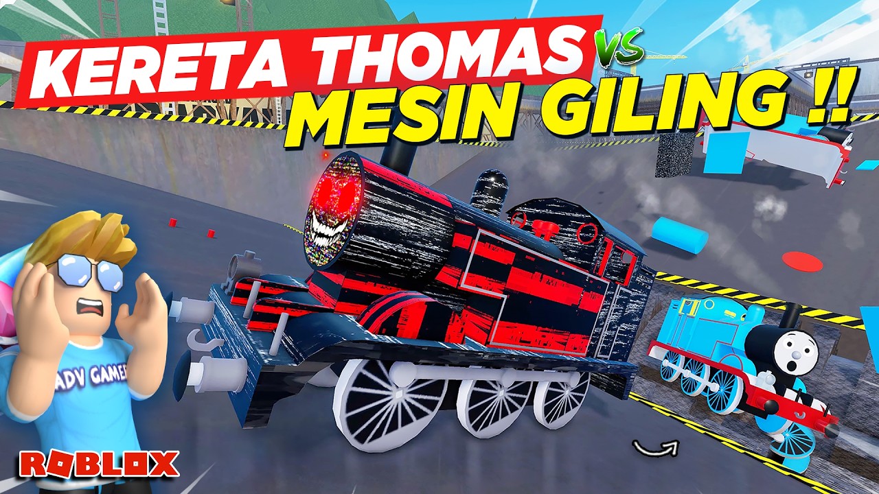 NEMU MISTERI MESIN PENGHANCUR KERETA HANTU THOMAS DI KUBURAN KERETA&nbsp;!! ROLEPLAY KAI - Roblox