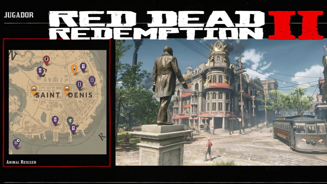 Objetos ocultos en SAINT DENIS #-2 Red Dead Redemption 2