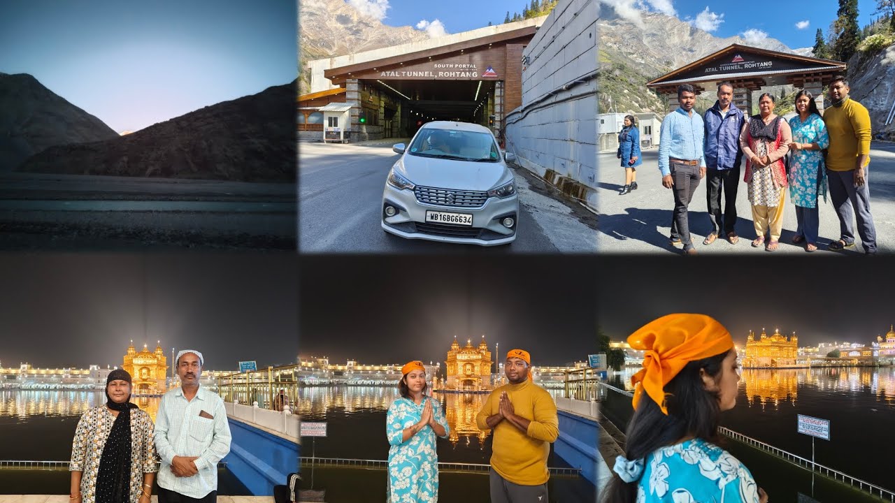 || Spiti Valley Trip ❤️ || Day - 10 || Koksar to Punjab ❤️||Amritsar Golden Temple || By Car🚗 ||