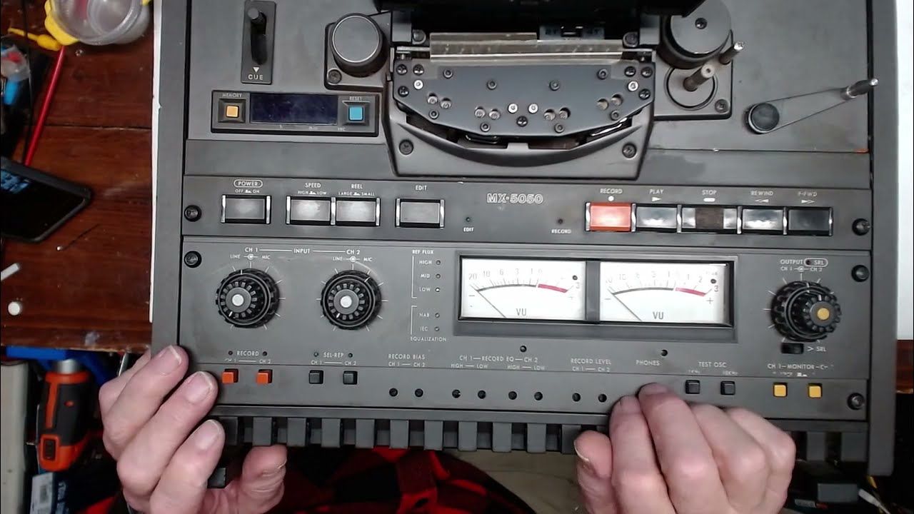 Otari MX5050 No Tape Monitor Playback