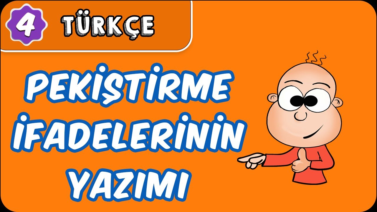 Pekiştirme İfadelerinin Yazımı  | 4. Sınıf Türkçe evokul Kampı