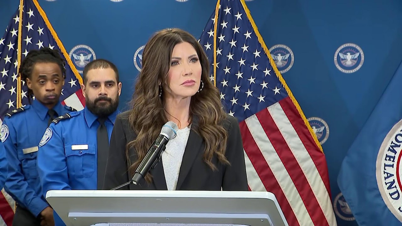 Secretaria de DHS, Kristi Noem, habla a esta hora ante la prensa | 01-31-2026