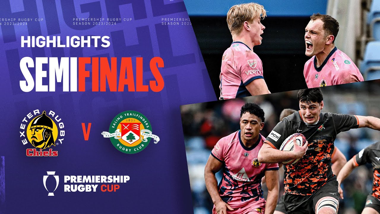 Exeter Chiefs v Ealing Trailfinders - HIGHLIGHTS | THRILLER At Sandy Park | Premiership Rugby Cup