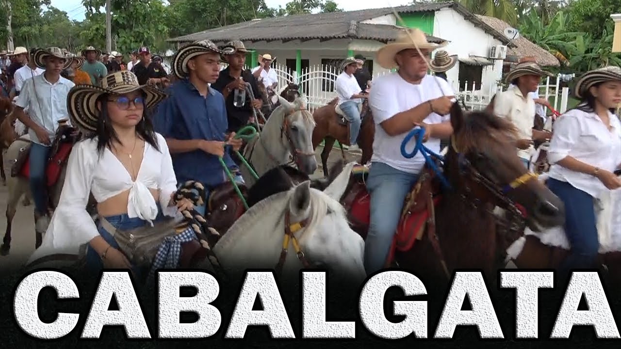 cabalgata - festival de porro 2024 - San Pelayo - Cordoba.
