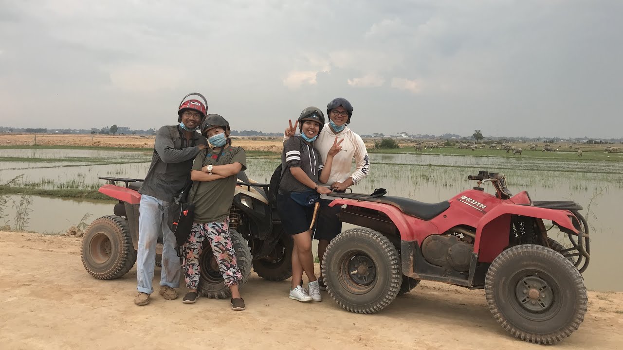 ATV Riding In Countryside of Siem Reap, Cambodia