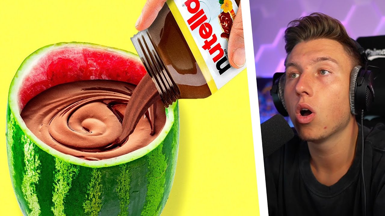 19 COOLE LIFE HACKS mit ESSEN (du wirst staunen)