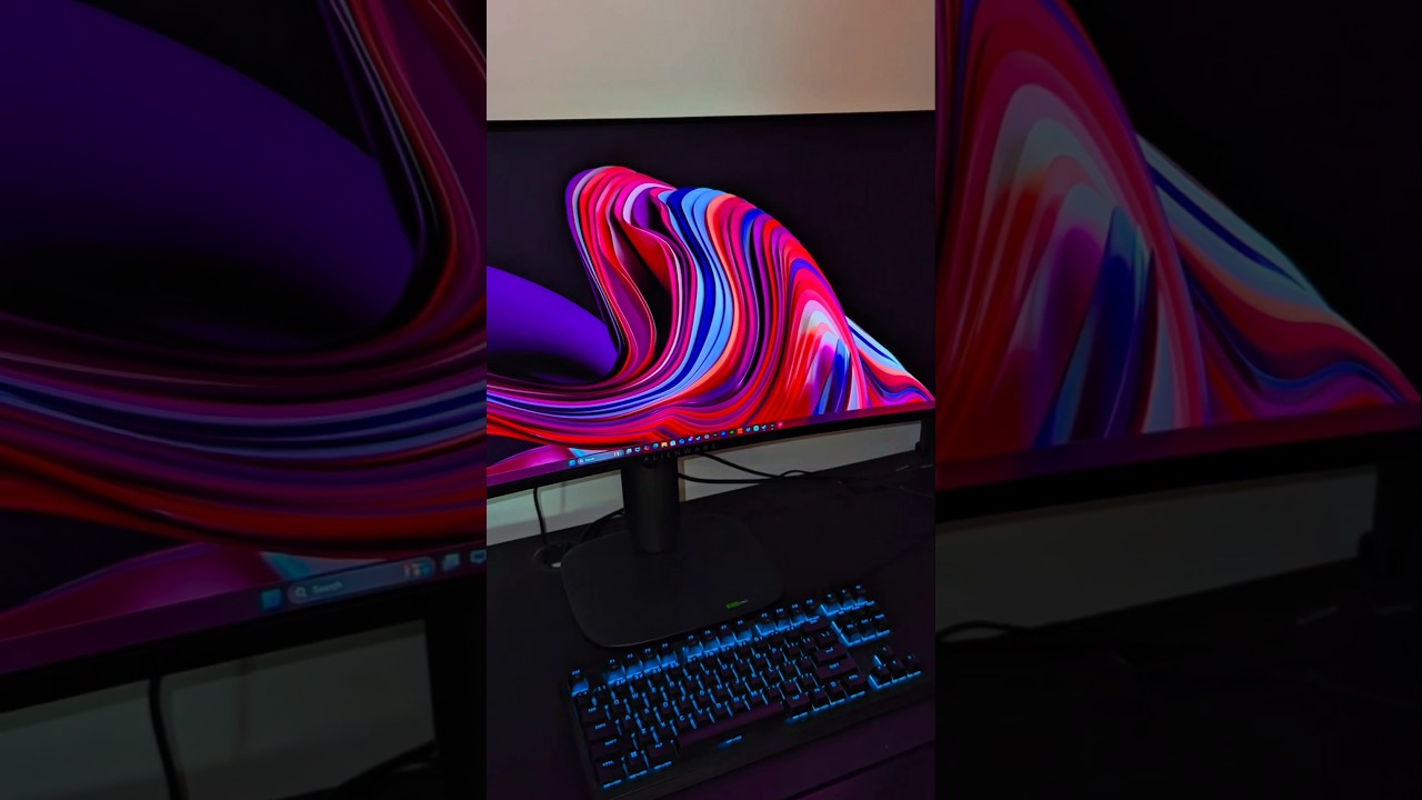 ALIENWARE 34 240HZ QD-OLED MONITOR - AW3425DW  LOOKS GREAT #Alienware #GamingMonitor #QDOLED #240Hz
