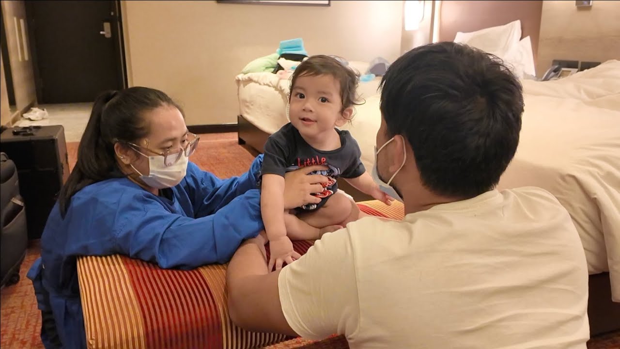 Bittersweet Moments Before Daddy Leaves Abroad