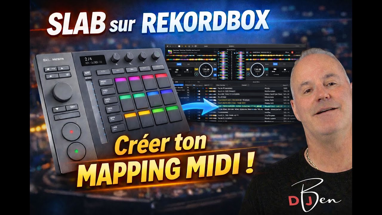 Ton SLAB (ou autre contrôleur midi) n’est pas compatible Rekordbox ? Fais ton mapping MIDI !