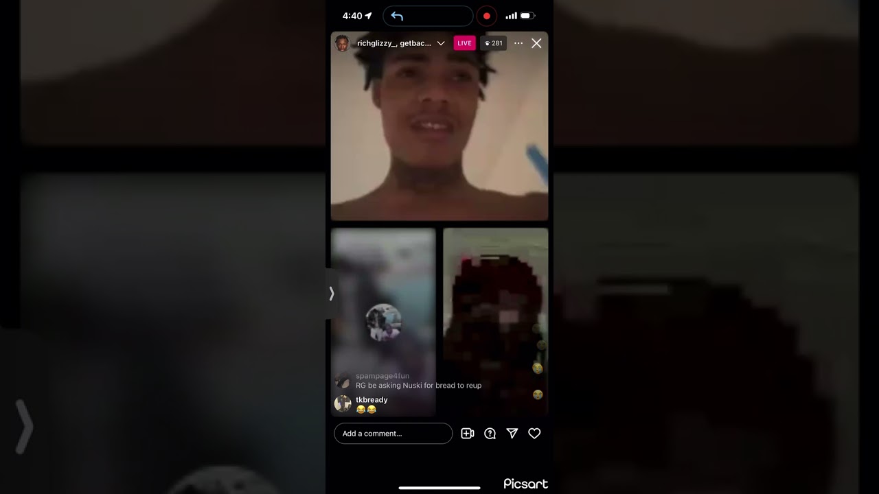 RICH NUNU/GLIZZY SPINT KAY GLIZZ & HIS SIDES INA BLACK TRUCK😱THEY B33F/JUMP KG & SAVV FA HAVIN NO 🍞D