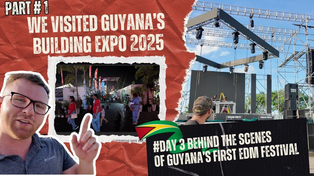 WE VISITED GUYANA'S BUILDING EXPO 2025 PART 1