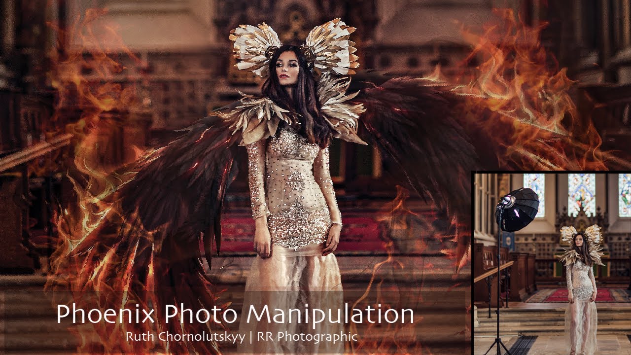 Phoenix Photo Manipulation - Fairytale Photoshop Edit