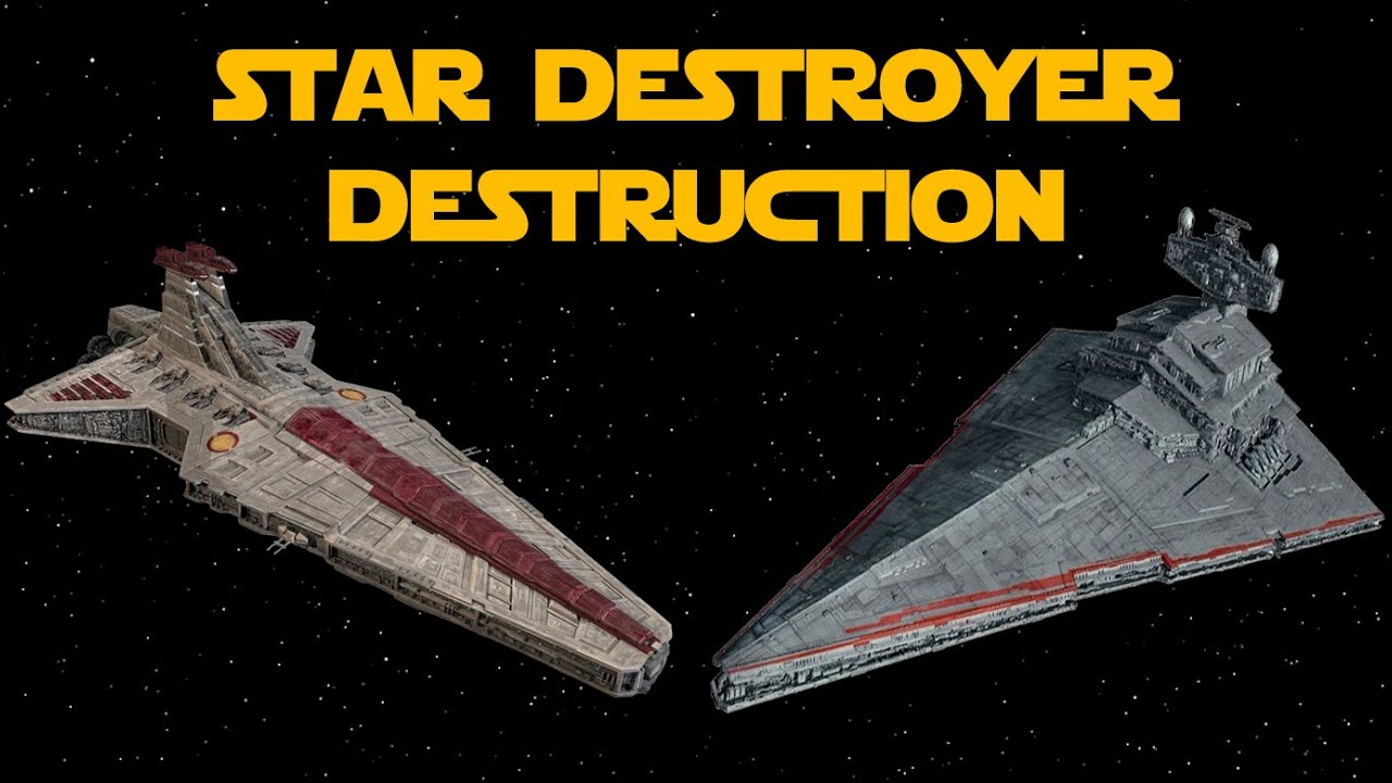 Star Wars Star Destroyer Destruction Count