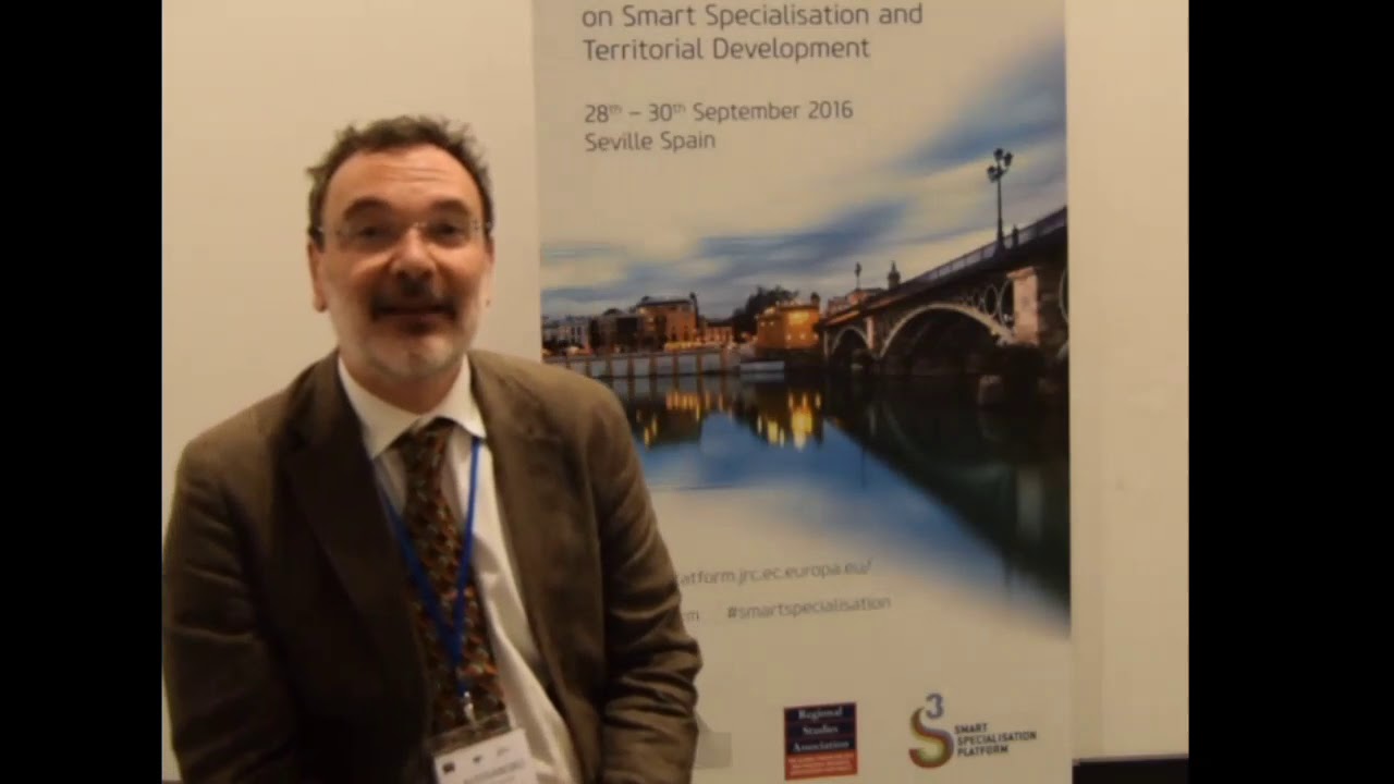 Interview with Alessandro Rainoldi, Smart Specialisation Conference 2016