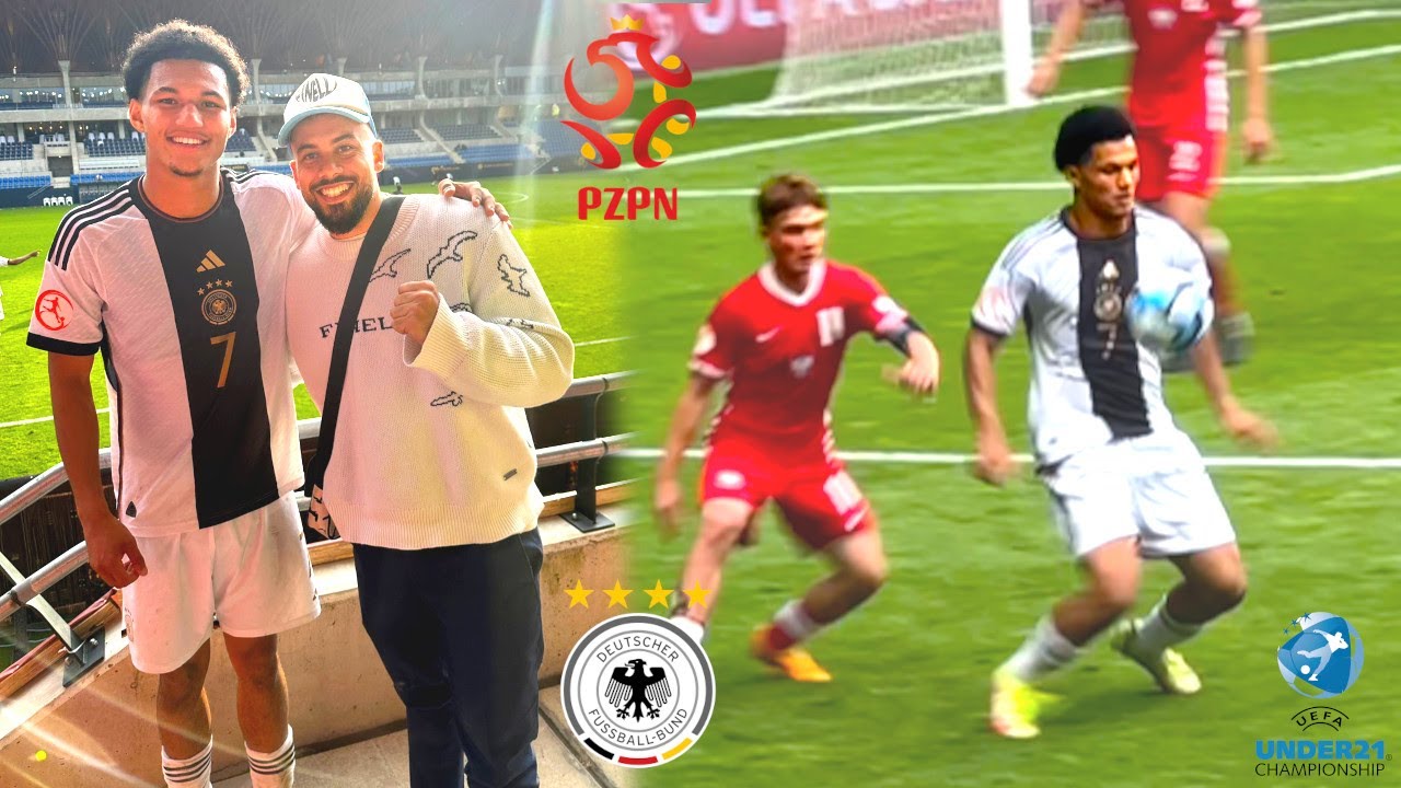 U17 EM-Halbfinale Deutschland vs Polen! Paris Brunner zerlegt alle!🔥