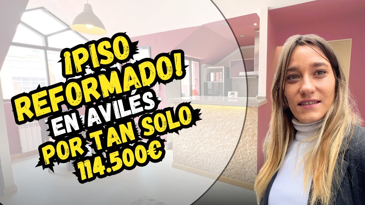 VENDIDO!Oportunidad Piso reformado en Travesía de la Vidriera, Avilés por Solo 114.500 € ¡Un Chollo!