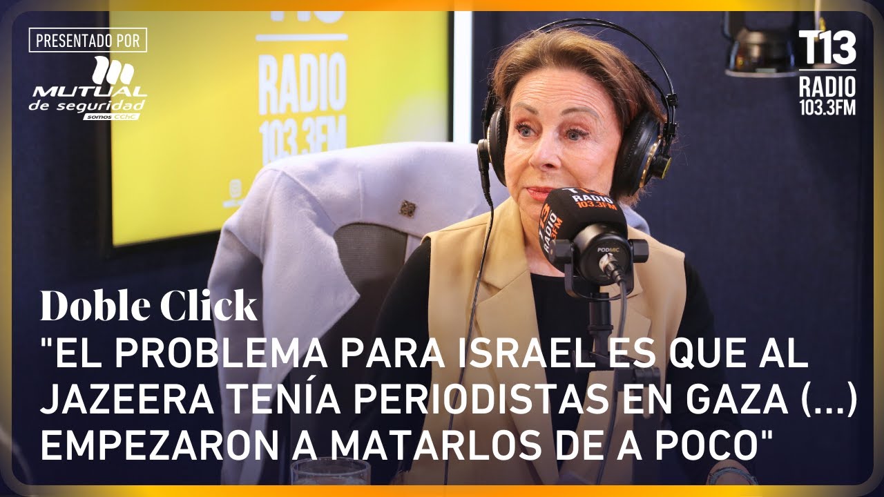 Periodista Lucía Newman: 