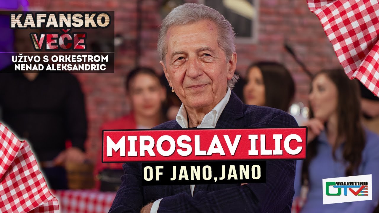 MIROSLAV ILIC - OF JANO, JANO UZIVO | UZIVO (ORK. NENAD ALEKSANDRIC) 2022 | OTV VALENTINO