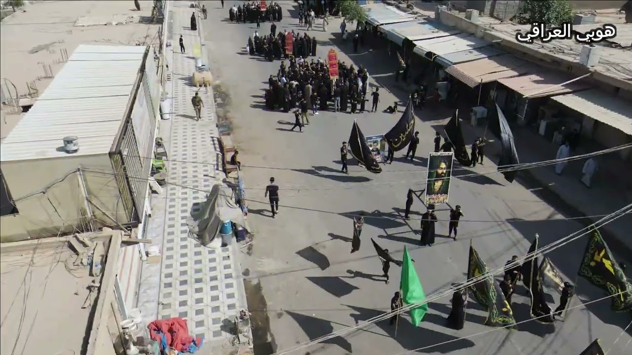 موكب أنصار الحسين لأهالي عليبات قضاء الخالص يوم العاشر من محرم ١٤٤٤