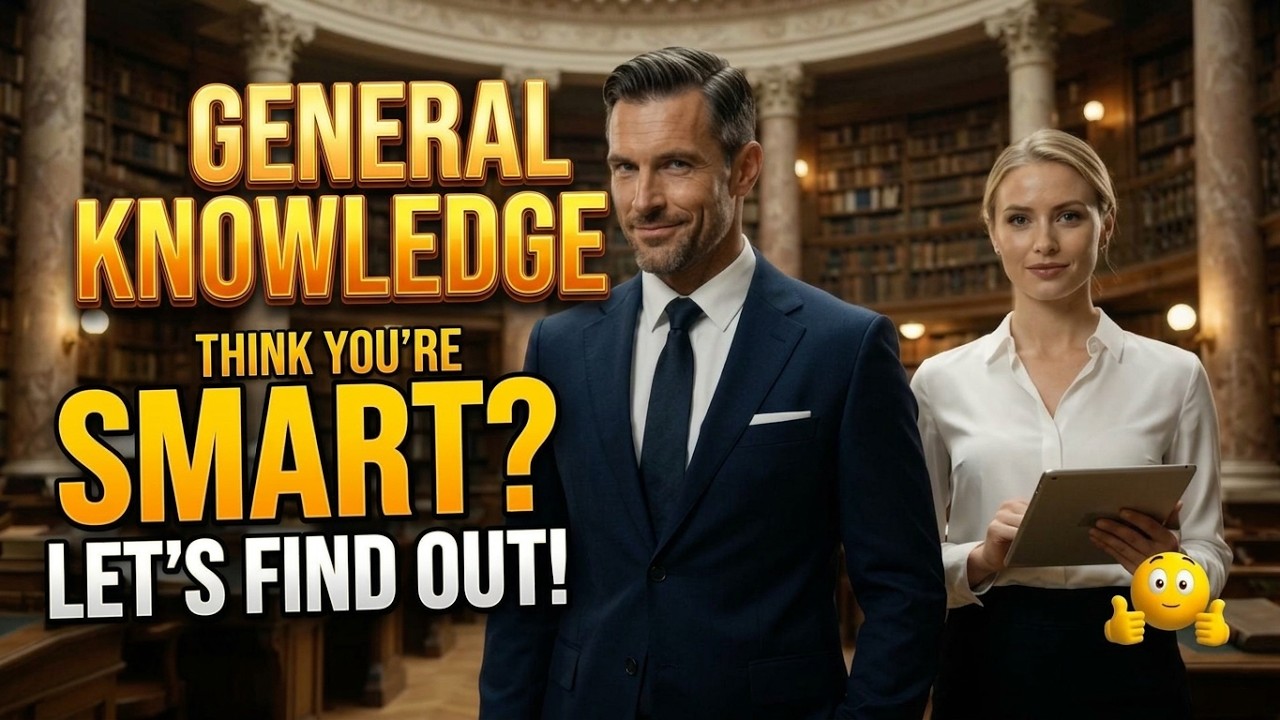 General Knowledge Quiz &mdash; Easy, Medium, Hard: How Many Can You Get Right?