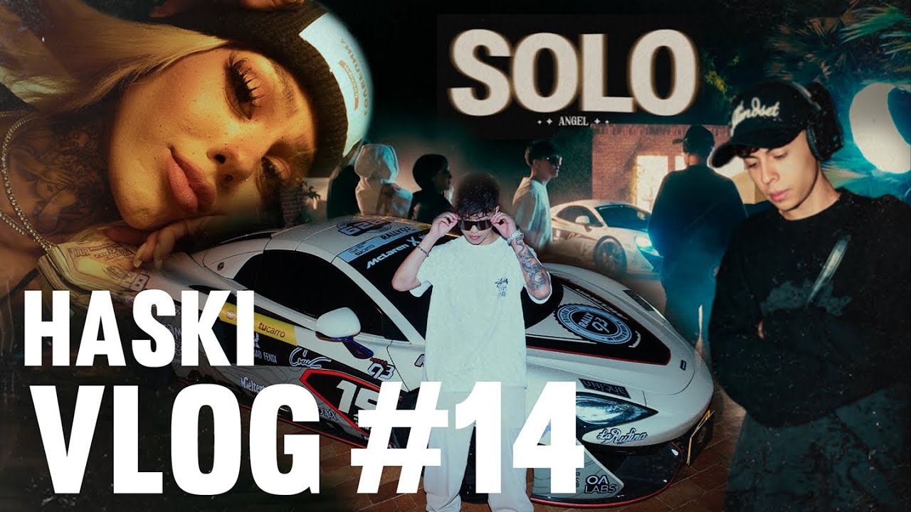 ASÍ GRABAMOS ‘SOLO’ DE @AngeelOfficial  CON @beasteater2476 🎬 | HASKI VLOGS #14