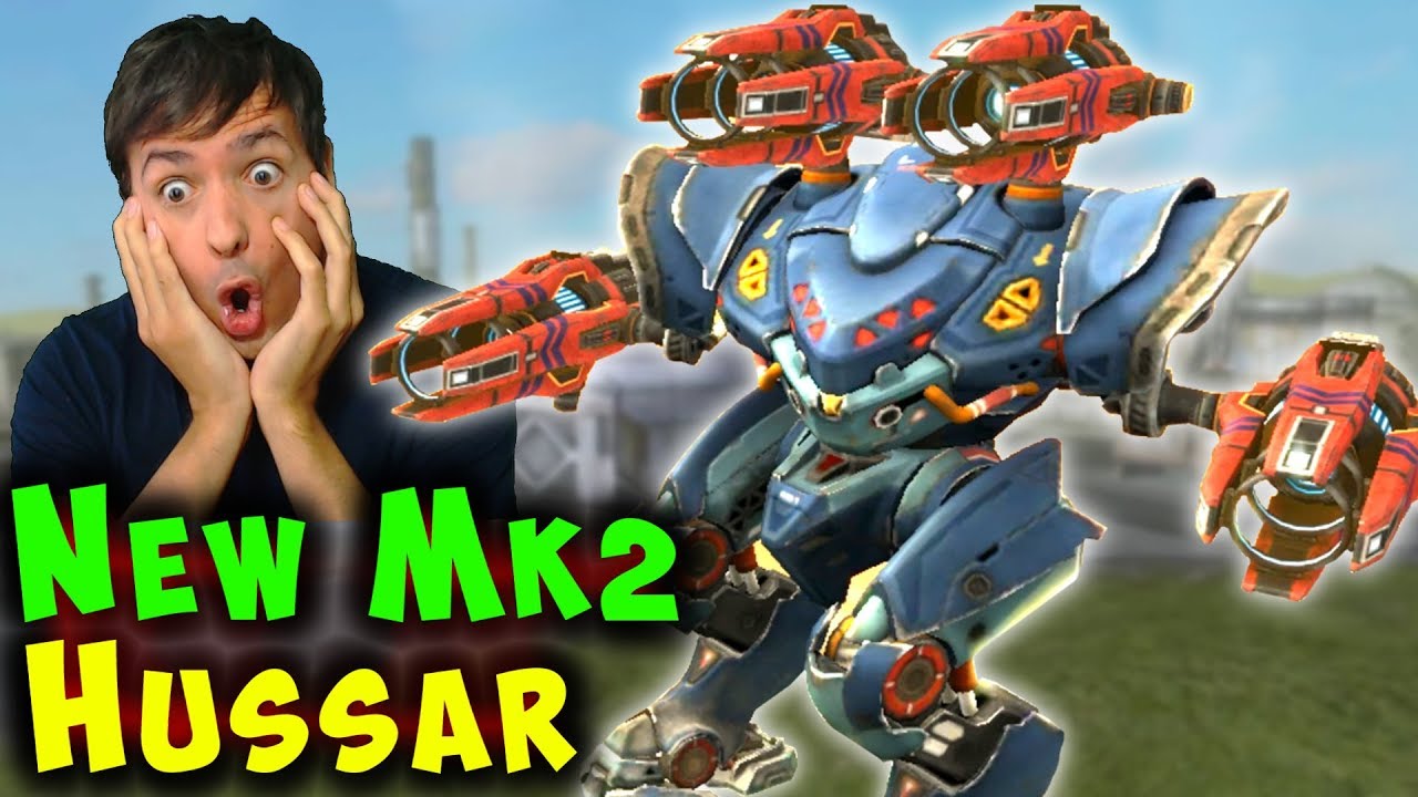 НОВЫЙ Hussar Spectre Mk2 с максимальным уроном: обновление 5.2 в War Robots Gameplay WR