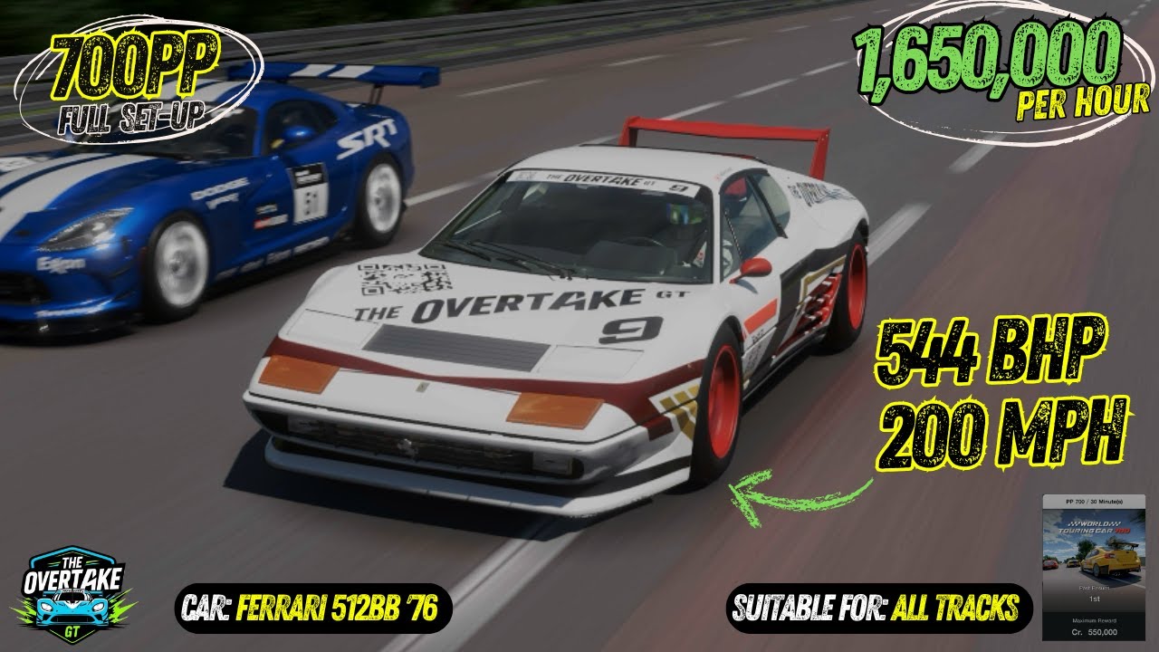 🔥 WIN with this Classic FERRARI !! 700PP Ferrari 512BB | GT7 | 🏆