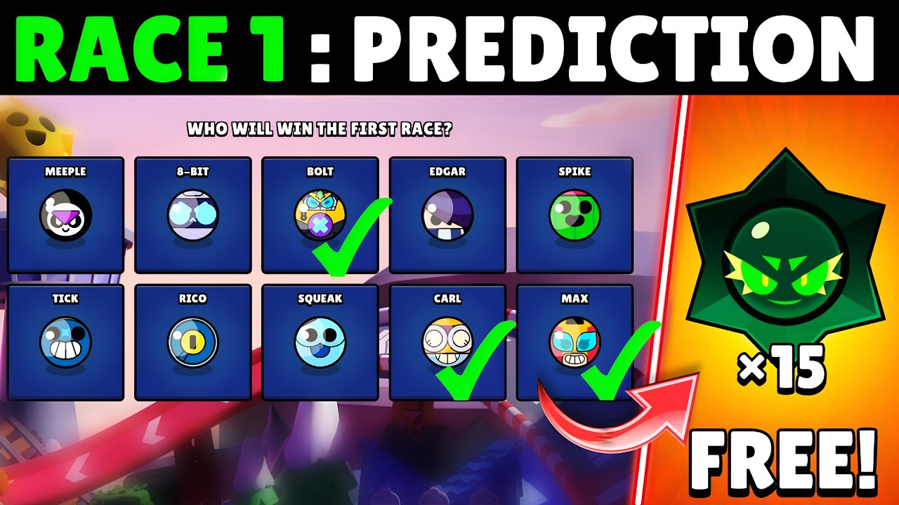 Событие Formula Brawl: Мои ИДЕАЛЬНЫЕ прогнозы ради БЕСПЛАТНЫХ наград! 🏆 | Brawl Stars