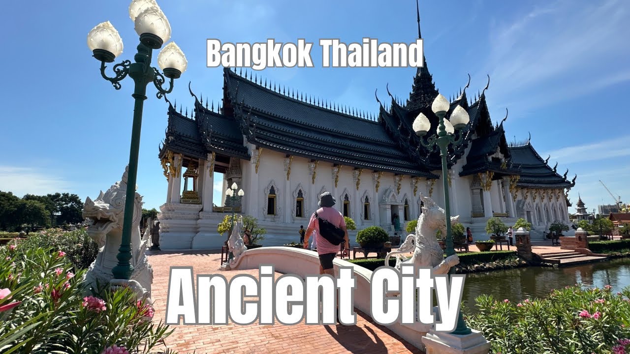 Walking Tour: Ancient City (เมืองโบราณ, Mueang Boran) || Bangkok Thailand || by: Stanlig Films