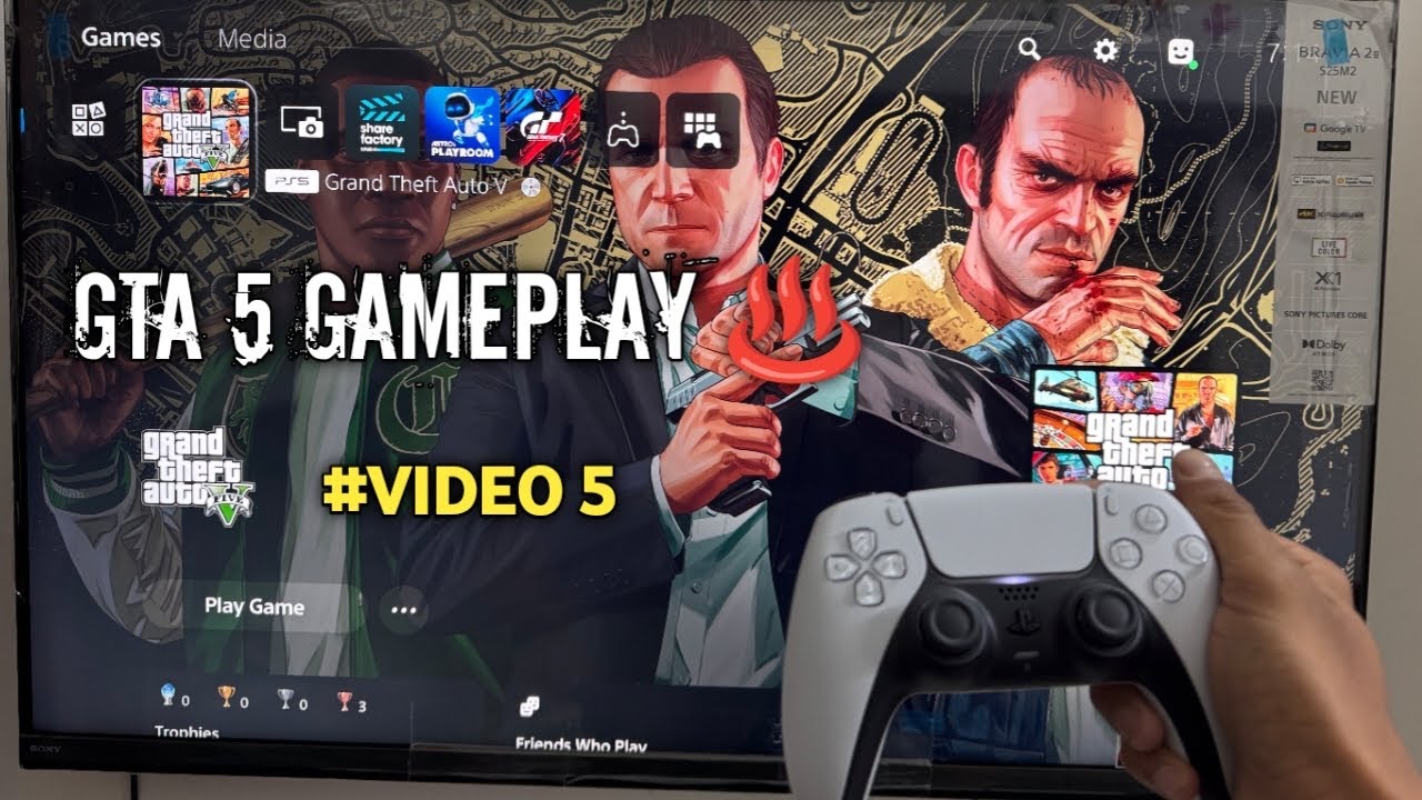 GTA 5 GAMEPLAY VIDEO SERIES 5 | GTA 5 HINDI GAMEPLAY PS 5 #gta #gta5gameplay #gta5 