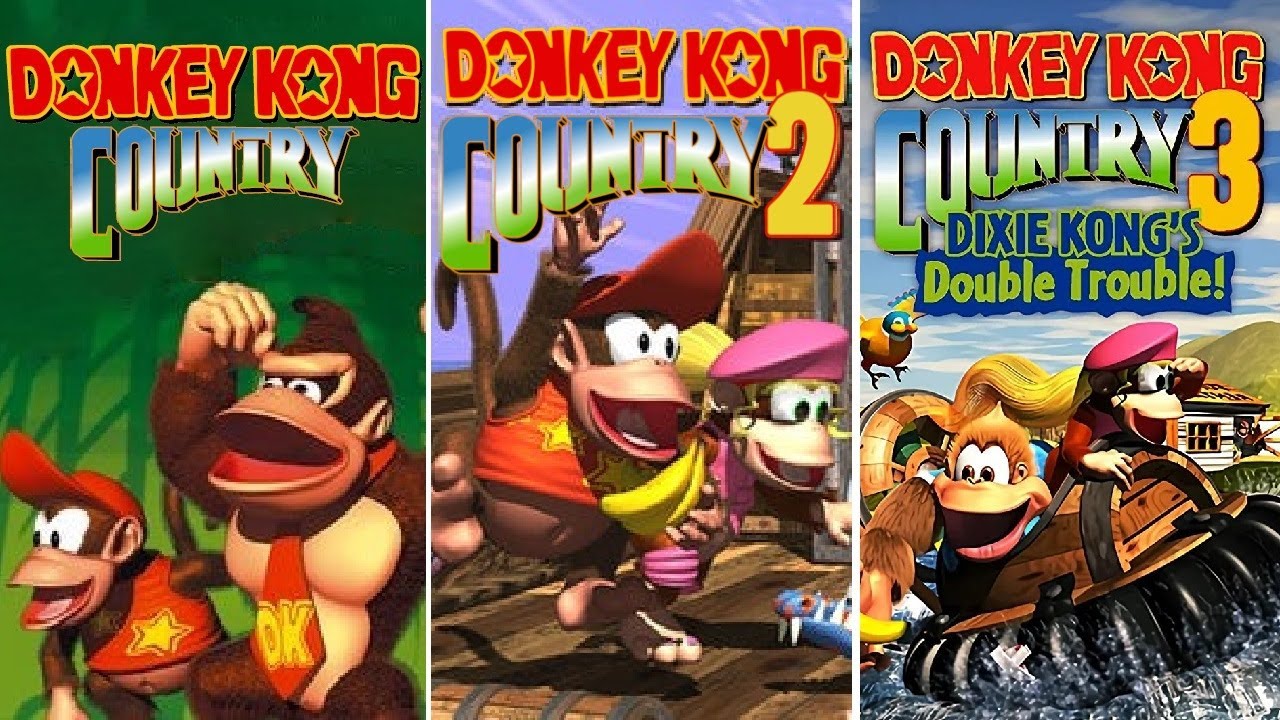 Donkey Kong Country Trilogy - Full Game 300% Walkthrough