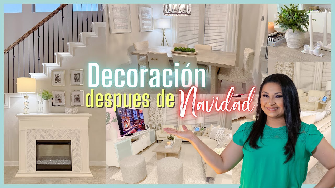 Decoración DESPUÉS de NAVIDAD / ideas para Decorar tu hogar / After Christmas decor