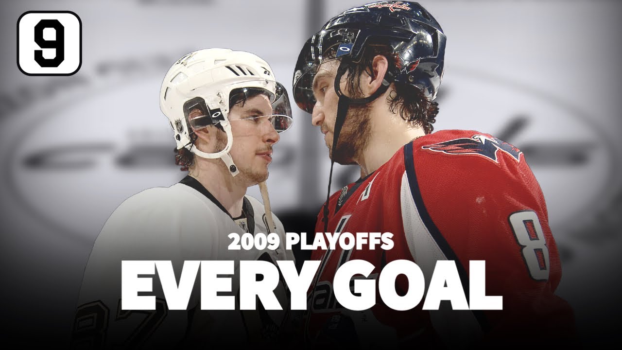 Every Goal from the 2009 Pens vs. Caps Series | NHL Throwback