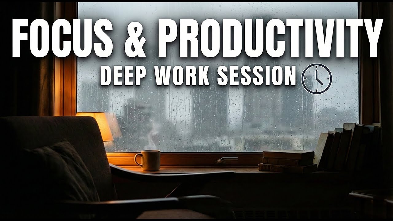 Ultra-Neutral Ambient Focus Music — Deep Work, Study & Coding