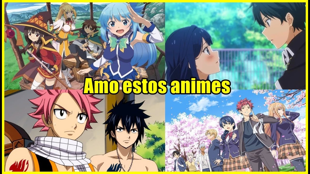 AMO LOS ANIMES MALOS