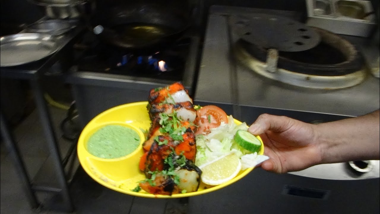 Indian Street Food: Tandoori Paneer Tikka Masala & Paneer Tikka Dry at Sangeetha Restaurant, London.