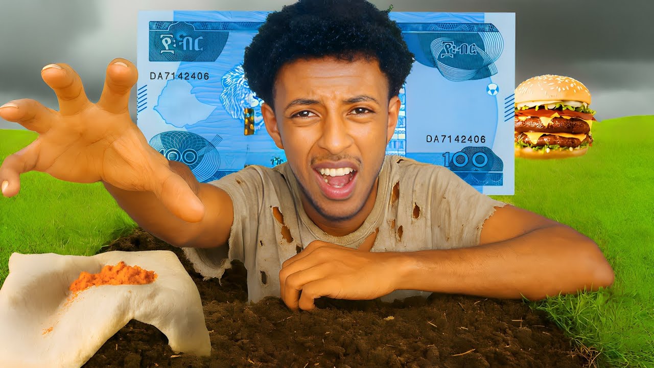 በመቶ ብር  መኖር ይቻላል ? ሞከርኩት | ቁርስ፣ምሳ፣መክሰስ፣እራት በላሁበት