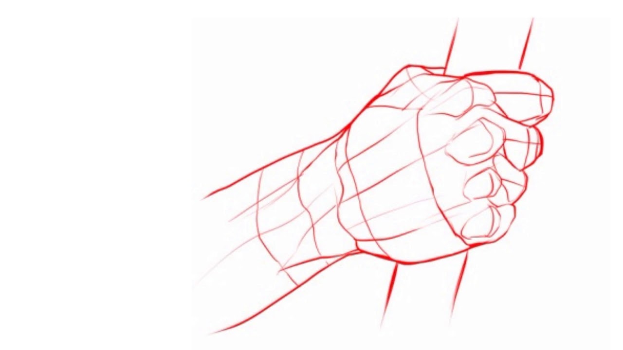 How to Draw: Hand Holding Pipe