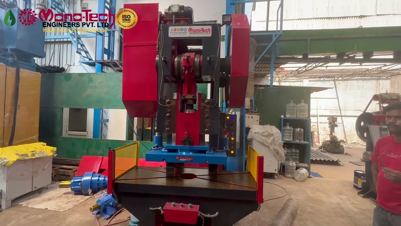 India's First Power Press with Fine Piercing System for PCB Industry