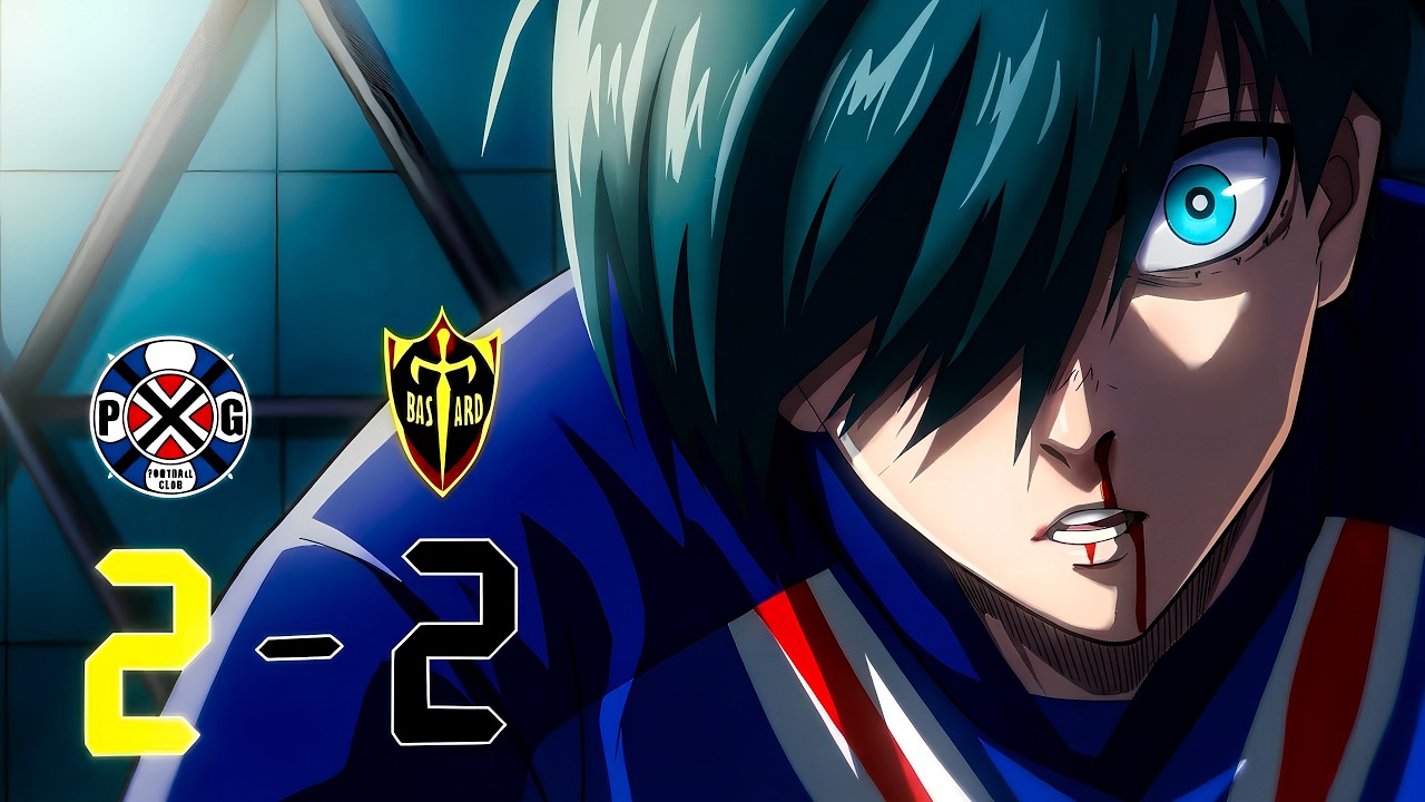 Rin Itoshi CRASH SHOT vs Bastard M&uuml;nchen 💥 | Blue Lock Fan Animation
