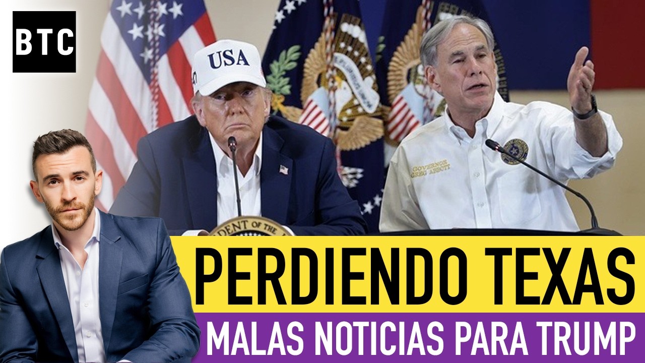 PERDIENDO TEXAS: Malas noticias para Trump, Abbott y MAGA